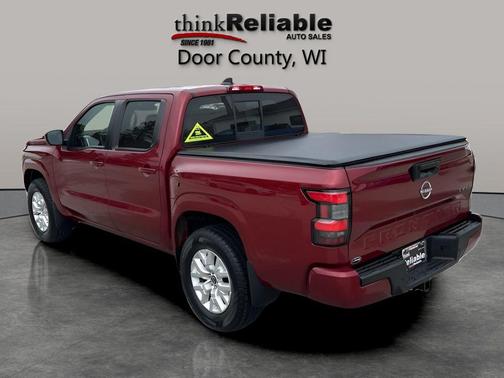 Cardinal Red Tricoat 2022 Nissan Frontier SV