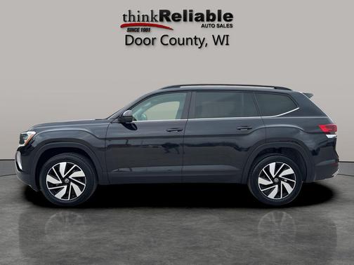 Deep Black Pearl 2025 Volkswagen Atlas 2.0T SE w/Technology 4MOTION