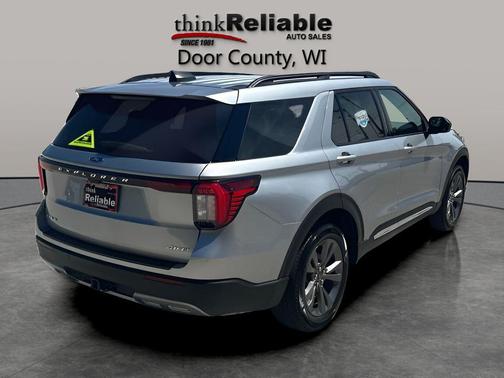 Iconic Silver Metallic 2025 Ford Explorer Active