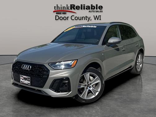 Gray 2025 Audi Q5 45 S line Premium