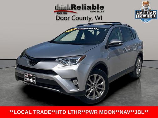 Silver Sky Metallic 2016 Toyota RAV4 Limited
