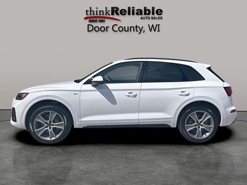 Arkona White 2025 Audi Q5 45 S line Premium