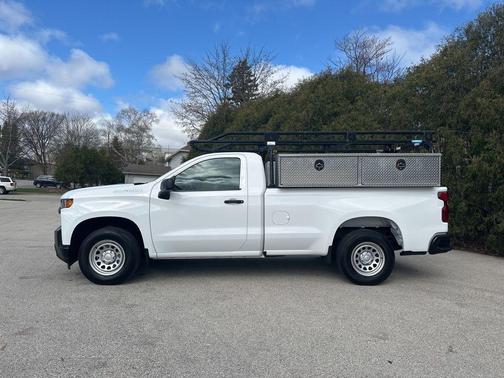 Summit White 2021 Chevrolet Silverado 1500 WT