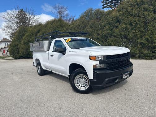 Summit White 2021 Chevrolet Silverado 1500 WT