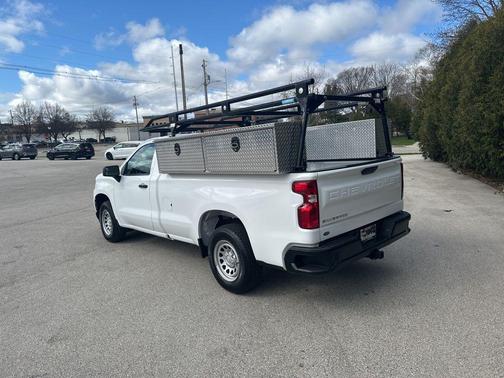 Summit White 2021 Chevrolet Silverado 1500 WT