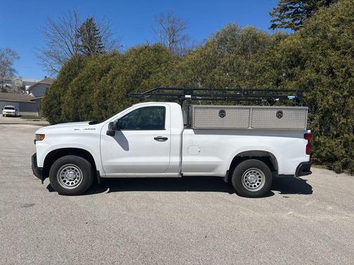 Summit White 2021 Chevrolet Silverado 1500 WT