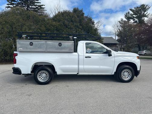 Summit White 2021 Chevrolet Silverado 1500 WT