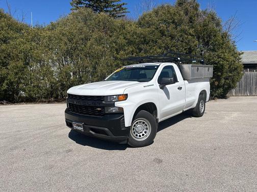 Summit White 2021 Chevrolet Silverado 1500 WT