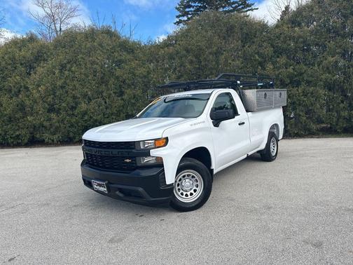 Summit White 2021 Chevrolet Silverado 1500 WT
