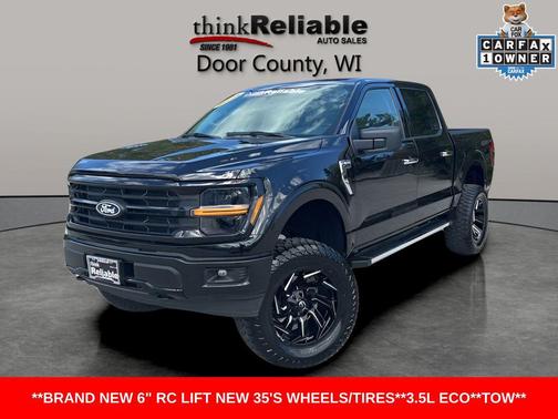 Agate Black Metallic 2025 Ford F-150 XLT