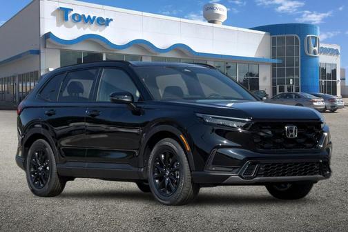 Crystal Black Pearl 2026 Honda CR-V Hybrid Sport-L FWD