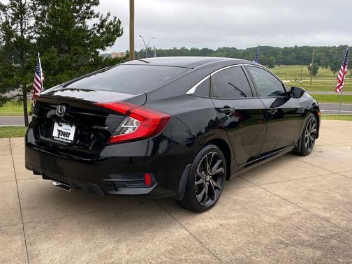 Crystal Black Pearl 2019 Honda Civic Sport