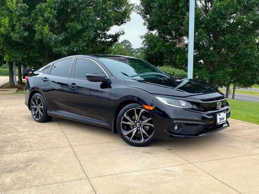 Crystal Black Pearl 2019 Honda Civic Sport