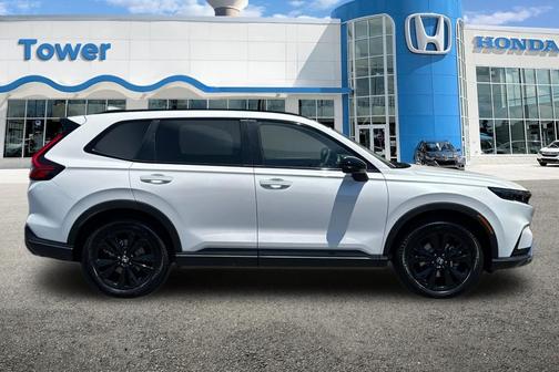 Solar Silver Metallic 2026 Honda CR-V Hybrid Sport Touring AWD