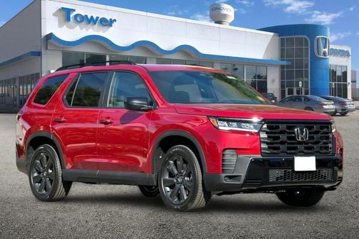 Radiant Red Metallic II 2026 Honda Pilot Sport