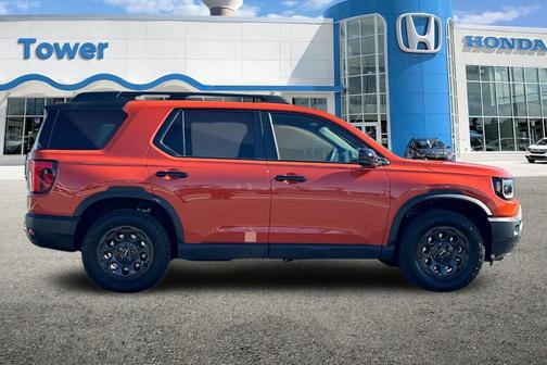 Sunset Orange 2026 Honda Passport AWD TrailSport Blackout
