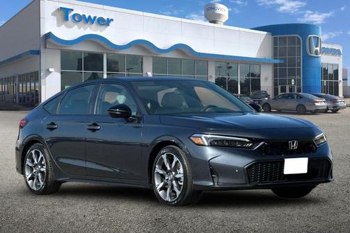 Meteorite Gray Metallic 2026 Honda Civic Hybrid Sport Touring