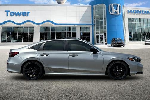Solar Silver Metallic 2026 Honda Civic Sport