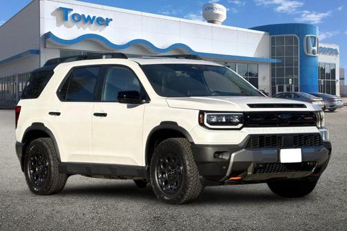 Platinum White Pearl 2026 Honda Passport AWD TrailSport Blackout