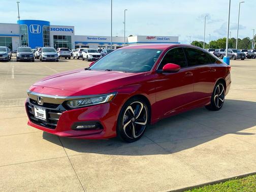 Radiant Red Metallic 2019 Honda Accord Sport
