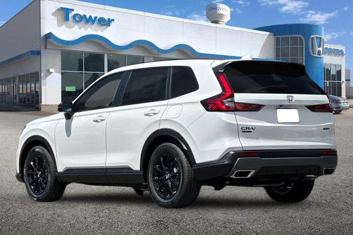 Platinum White Pearl 2026 Honda CR-V Hybrid Sport-L FWD