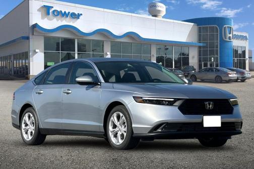 Solar Silver Metallic 2026 Honda Accord LX 1.5T