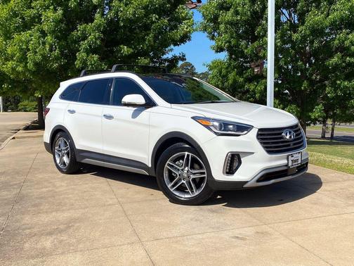Monaco White 2019 Hyundai Santa Fe XL Limited Ultimate