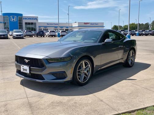 Carbonized Gray Metallic 2025 Ford Mustang EcoBoost