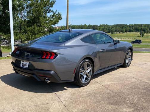 Carbonized Gray Metallic 2025 Ford Mustang EcoBoost