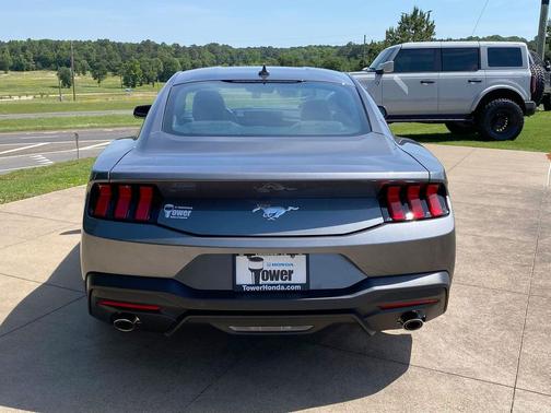 Carbonized Gray Metallic 2025 Ford Mustang EcoBoost