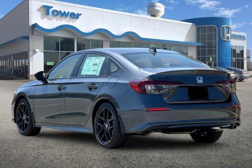Meteorite Gray Metallic 2026 Honda Civic Sport