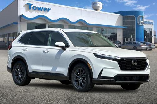 Platinum White Pearl 2026 Honda CR-V EX-L 2WD