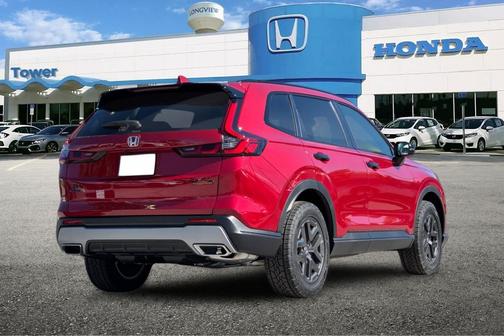 Radiant Red Metallic 2026 Honda CR-V Hybrid TrailSport AWD