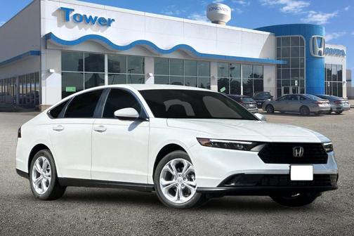 Platinum White Pearl 2026 Honda Accord LX 1.5T