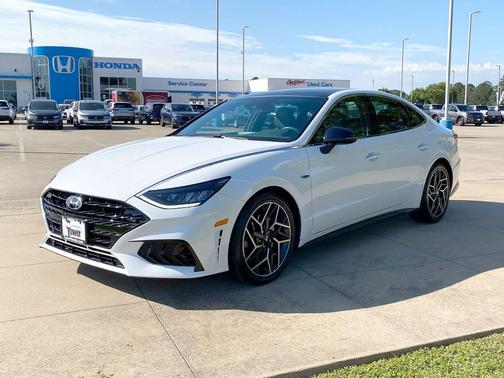 Serenity White 2023 Hyundai SONATA N Line