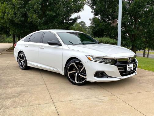 Platinum White Pearl 2022 Honda Accord Sport 1.5T