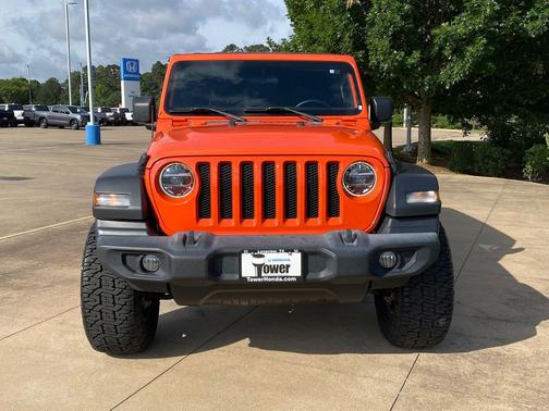Granite Crystal Metallic Clearcoat 2020 Jeep Wrangler Unlimited Sport