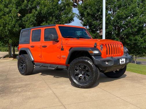 Granite Crystal Metallic Clearcoat 2020 Jeep Wrangler Unlimited Sport