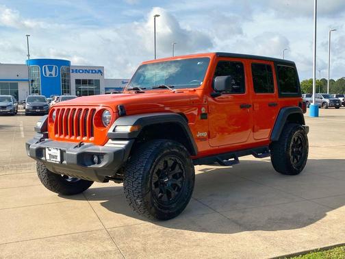 Granite Crystal Metallic Clearcoat 2020 Jeep Wrangler Unlimited Sport