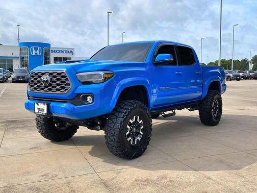 Voodoo Blue 2021 Toyota Tacoma TRD Sport