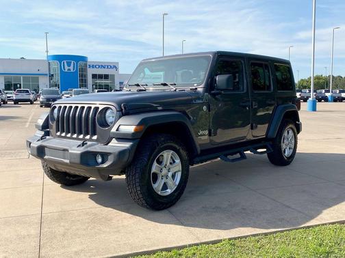 Granite Crystal Metallic Clearcoat 2020 Jeep Wrangler Unlimited Sport
