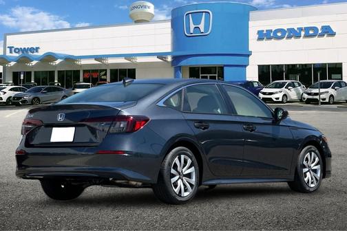 Meteorite Gray Metallic 2026 Honda Civic LX