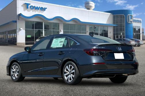 Meteorite Gray Metallic 2026 Honda Civic LX