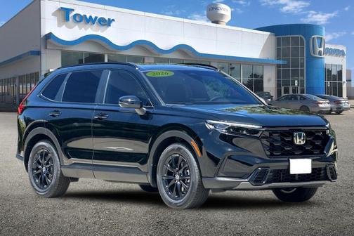 Crystal Black Pearl 2026 Honda CR-V Hybrid Sport FWD