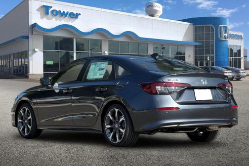 Meteorite Gray Metallic 2026 Honda Civic Hybrid Sport Touring