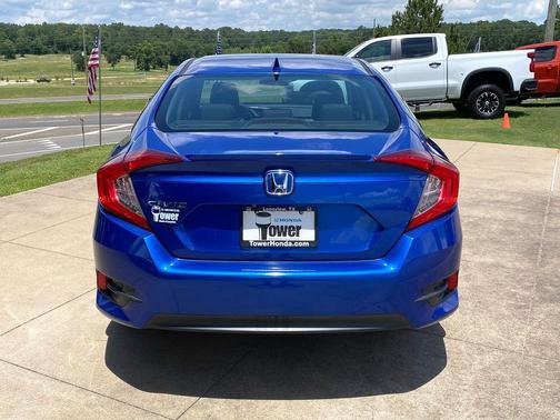 Aegean Blue Metallic 2017 Honda Civic EX-T