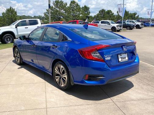 Aegean Blue Metallic 2017 Honda Civic EX-T