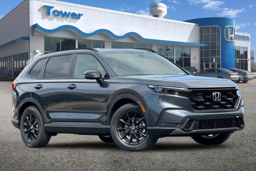 Meteorite Gray Metallic 2026 Honda CR-V Hybrid Sport-L FWD