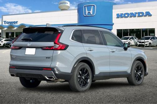 Urban Gray Pearl 2025 Honda CR-V Hybrid Sport FWD