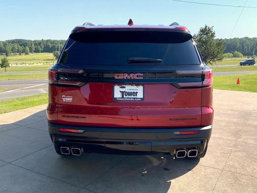 Volcanic Red Tintcoat 2024 GMC Acadia FWD Elevation